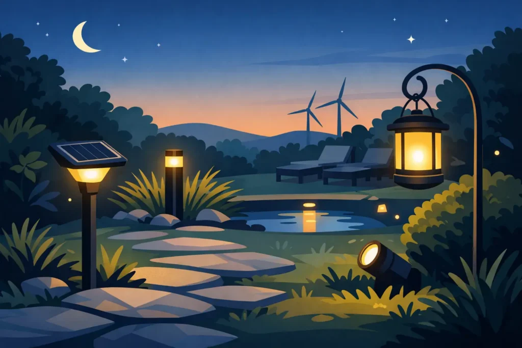 Energiezuinige verlichting voor tuin kiezen