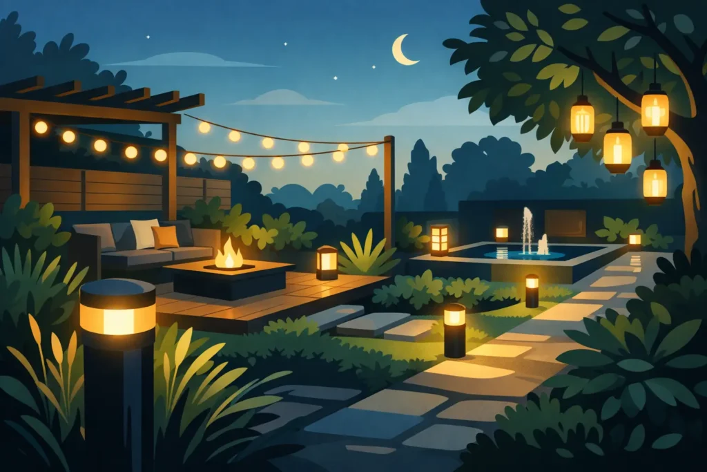 Sfeervolle buitenverlichting voor elke tuin