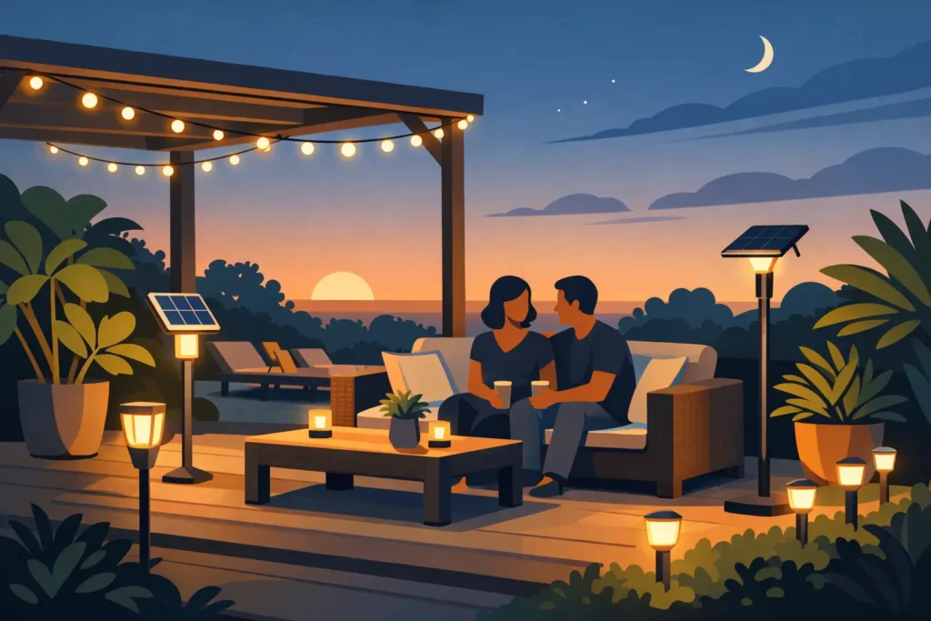 Solar terras verlichting kiezen zonder gedoe