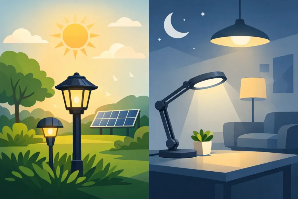 Solar tuinlamp versus ledlamp: wat past beter?