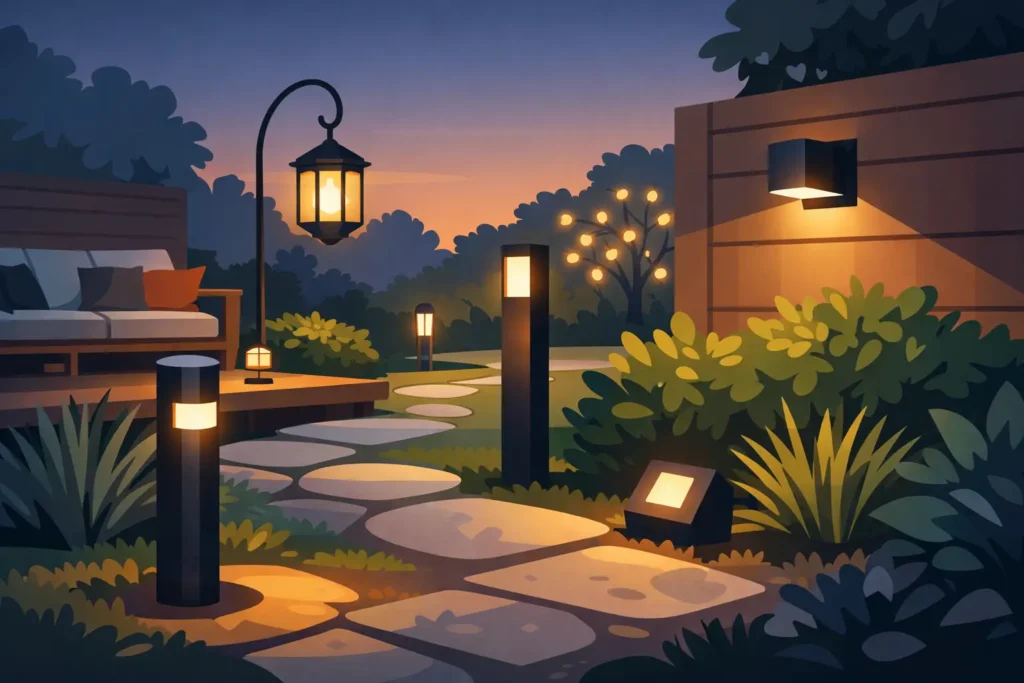 Buitenlamp test voor een sfeervolle tuin