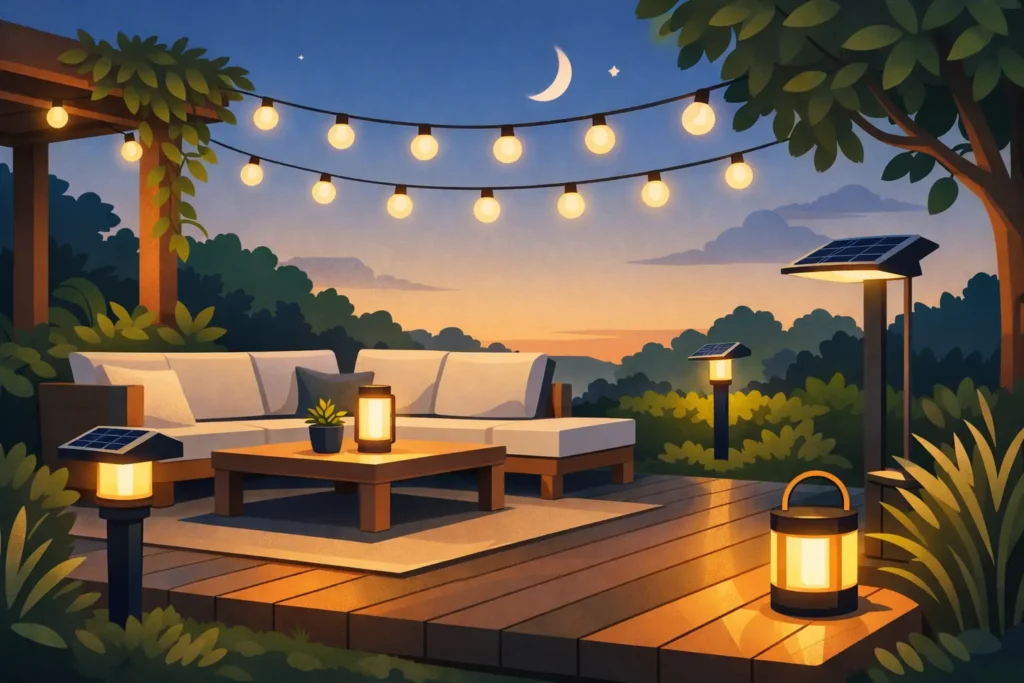 Gids duurzame verlichting voor het terras