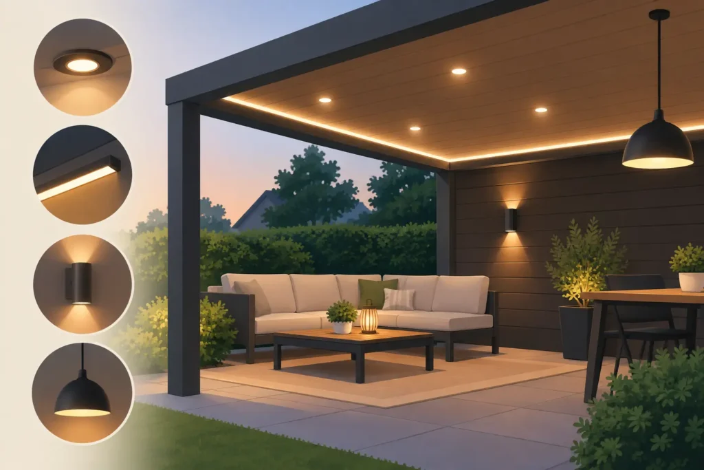 Beste lampen voor tuinoverkapping kiezen